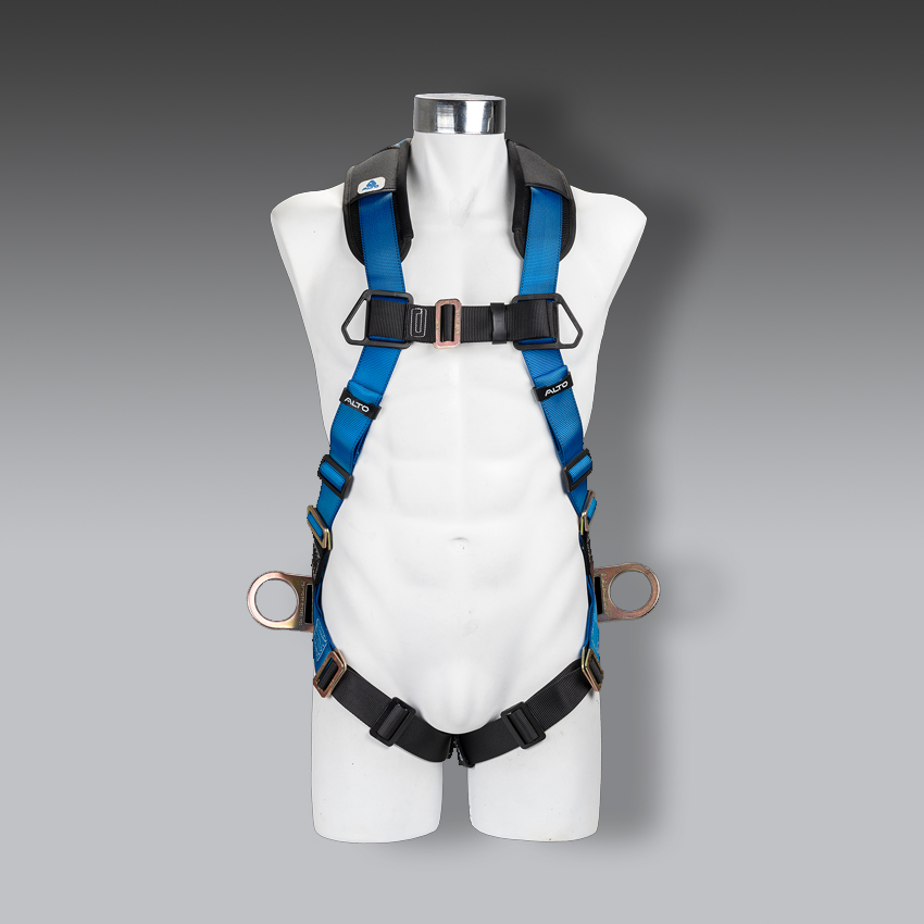 arnes para la seguridad industrial arnes de posicionamiento acojinado talla small large modelo a2ap sl marca alto